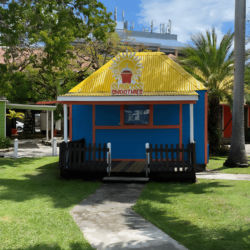 Redcliffe Quay smoothie stand